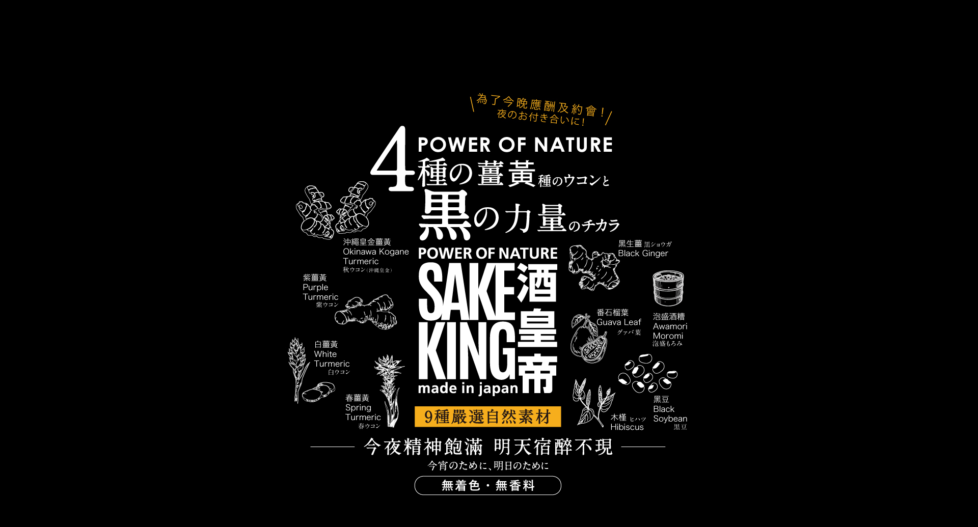 sakeking 酒皇帝 解酒丸 bback hangone